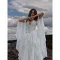 Customized Detachable Sleeves Ball Gown Prom Dress Tiered Ruffle Lace Embroidery vestidos de noche Evening Dresses 2026