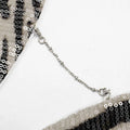 Sequins Patchwork 2 Piece Set Woman Zebra Stripes Swing Collar Backless Tank Tops+Mini Skirts Street Wild Style Suits