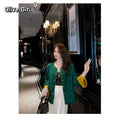 Olive Girl Romantic Jacquard Set for Ren Faire 2026 Garden Wedding Fairycore Photoshoot Everyday Wear Jacquard S-XXL XS-3XL Plus Size Romantic Cottagecore Garden Party Editorial Not Costume Jacquard Set Chinese Set Chinese Heritage Fashion Women