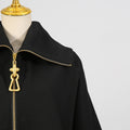Autumn New Fashion Casual High-end Feel Jacket With TLapel Long Sleeve Korean Style Short Loose Clothes