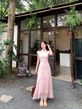 Olive Girl Pink Romantic Qipao for Garden Wedding 2026 Fairycore Photoshoot S-XXL XS-3XL Plus Size Romantic Garden Party Editorial Not Costume Qipao Cheongsam Chinese Dress Chinese Heritage Fashion Women
