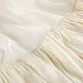 High End Sexy Shiny Fabric Halter Neck Vest Female Sleeveless Ruched Design Backless Tank Top for Chic Daily Outing