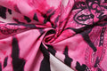Tiger Stripe Print Long Dress Woman Autumn Trend Deep V-Neck Backless Lantern Sleeve Beach Party Elegant Vestidos