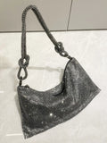 Fashion Rhinestone Small Handbags Women Evening Prom Purse Shoulder Underarm Bags Ladies Glitter mini totes Bag Dinner Package
