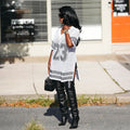 Fashion Sheer Netting Fishnet Fabric See Through T-Shirt Sexy Rhinestone Number Tee Top for Women Summer Streetwear Shirts