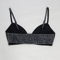 Sexy Dance Set Black Rhinestone Bikini Jacket Women Glitter Costume Nightclub Club Party Show Outfit  3 Piece Sets Outfits