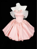 Olive Girl Pink Romantic Dress for Garden Wedding 2026 Fairycore Photoshoot Everyday Wear XS-XXXL XS-3XL Plus Size Romantic Garden Party Editorial Not Costume Dress Chinese Heritage Fashion Women