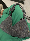 Fashion Rhinestone Small Handbags Women Evening Prom Purse Shoulder Underarm Bags Ladies Glitter mini totes Bag Dinner Package