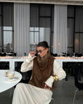 Luxury Faux Fur Maxi Coat Chic Women Open Front Stand‑collar Long Sleeve Oversized Outerwear Winter Autumn New Warm Fashion 2026