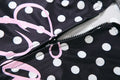 Polka Dot Letter Print 2 Piece Set Woman Tracksuit Trend Sexy Hooded Jacket+Pants Skinny Stretch Matching Streetwear