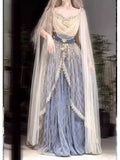Exotic Charm The Western Princess Han Elements Goddess JSK Skirt Suit Dunhuang Flying Apsaras Hanfu Female Women Cos Cosplay