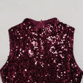 Sexy Sparkly Sequin Patchwork Bodycon Dresses for Woman Ruffle Tassel Dress Female Party Clubwear Long Birthday Outfits