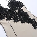 Sexy Lace Party Dress Women Deep V-Neck Irregular Chic Patchwork Design Skinny Maxi Bodycon Midnight Stretch Clubwear