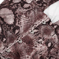 Snake Print Romper Hollow Out Jumpsuit Woman Playsuit Birthday One Piece Corset Combinaison Short Femme Night Club Outfits