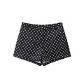 Fashion Polka Dot Print Jacket Coat Women's Stand Collar Long Sleeved Workwear Coat Ins Hot Short Casual Female Jackets