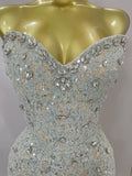 Luxury Sparkle Diamond Tassel Halter Cocktail Dress 2025 Women Elegant Evening Formal Gowns Wedding Party Dresses Stage Costumes