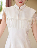 Lace Sleeveless Chinese Style Suzhou Long Cheongsam Improved Young Style 2026 New Female Qipao Dress