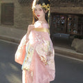 Olive Girl Yellow Hanfu Dress 2026 S-XL XS-3XL Plus Size Hanfu Chinese Dress Traditional Chinese Clothing Chinese Heritage Fashion Women