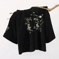 Olive Girl Red Embroidered Embroidered Jacket for Ren Faire 2026 Garden Wedding Fairycore Photoshoot Everyday Wear S-XXL XS-3XL Plus Size Hand Embroidered Dramatic Silhouette Romantic Cottagecore Editorial Not Costume Chinese Heritage Fashion Women