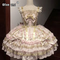 Olive Girl Romantic Lolita Dress Fairycore 2026 Everyday Wear S-XL XS-3XL Plus Size Romantic Cottagecore Editorial Not Costume Lolita Dress Chinese Heritage Fashion Women