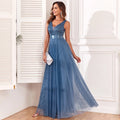 Sexy Prom Bridesmaid Dresses for Women Elegant Mesh Birthday Evening Party Dress Woman Maxi Sequin Summer Dress Vestidos