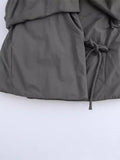 Upgraded Thick Wrap Front Tie Padded Jacket Kimono Style Collar Long Sleeve Loose Warm Daily Women Coat 2026 Winter Cotton Coats
