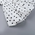 Polka Dot Vacation Mini Dress For Women  High Waist A-line Ball Gown Dress Sleeveless Halter Neck Female Summer Fashion