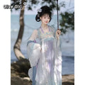 Olive Girl Green Hanfu Dress 2026 S-XL XS-3XL Plus Size Hanfu Chinese Dress Traditional Chinese Clothing Chinese Heritage Fashion Women