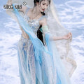 Olive Girl Hanfu Dress 2026 S-XL XS-3XL Plus Size Hanfu Chinese Dress Traditional Chinese Clothing Chinese Heritage Fashion Women