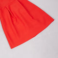 Elegant Mini Square Collar Diamond Evening Dress Short A-Line Long Sleeves White Pocket Princess Prom Gowns 2024 New