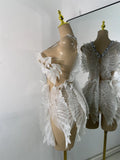 Women's Clothes Sparkly Halter Rhinestones Luxury Evening Party Birthday Mini Dress Night Club Show Performance Wear