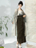 Olivegirl Original Song Dynasty Hanfu Dress Women's Clothes Chinese Spring Summer Autumn Styles Cosplay