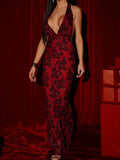 Sexy backless long party dresses for woman summer sequin club birthday dress women elegant cocktail evening prom dresses vestido