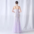 Sexy Elegant Long Wedding Party Dresses for Women 2025 Luxury Mesh Bridesmaid Evening Dresses Woman Sequin Summer Dress
