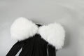 Furry Slash Neck Jumpsuit Woman Sexy Hollow Patchwork Full Sleeve Backless Skinny Hottie Street Autumn New Overalls