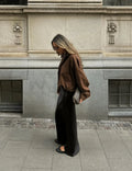 Women's Faux Suede Cropped Bomber Jacket Lapel Collar Zipper Loose Autumn Winter Casual Streetwear Vintage Coat 2026 New