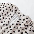 Polka Dot Polka Dot Skirt 2 Piece Set Women Elegant Scarf  Long Sleeve Shirts Suit 2026 Spring Lady Fashion Commute Outwear New