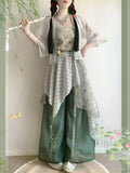 Olive Girl Green Hanfu Dress Everyday Wear 2026 S-L XS-3XL Plus Size Not Costume Hanfu Chinese Dress Traditional Chinese Clothing Chinese Heritage Fashion Women