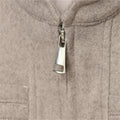 Women Double-Breasted Stand Collar Cropped Jacket Long-Sleeved Solid Zipper Metal Button Fashion Street Coat Autumn Winter