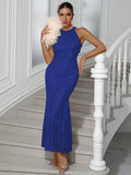 Real Photo Women Sequin Wedding Dresses Backless Bodycon Maxi long Dress Sexy Summer Luxury Club Evening Party Prom Dresses