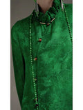 Olive Girl Green Romantic Embroidered Top for Ren Faire 2026 Garden Wedding Fairycore Photoshoot Everyday Wear S-XL XS-3XL Plus Size Romantic Cottagecore Garden Party Editorial Not Costume Embroidered Top Chinese Top Blouse Chinese Heritage Fashion Women