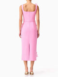 Slimming Patchwork Appliques Solid Dress for Women Square Collar Sleeveless High Waist Bodycon Sexy Evening Dresses Female