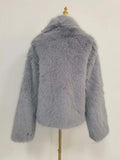 Solid Temperament Jackets For Women Lapel Long Sleeve Patchwork Buttons Designer Coats Female Fashion Style Clothes