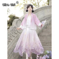 Olive Girl Purple Hanfu Dress Everyday Wear 2026 S-XL XS-3XL Plus Size Not Costume Hanfu Chinese Dress Traditional Chinese Clothing Chinese Heritage Fashion Women