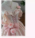 Olivegirl Pink Lolita Dress Evening Gown Female Ceremony High School Student Lolita Performance Costume Banquet Cosplay Princess
