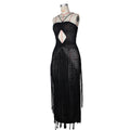 2026 Sexy Hollow Out Kintting Long Dress See Through Crochet Lace-up Bandage Fringed Tube Dress Women Beachwear Vestidos