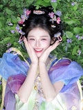 Olive Girl Hanfu Dress 2026 S-XL XS-3XL Plus Size Hanfu Chinese Dress Traditional Chinese Clothing Chinese Heritage Fashion Women