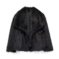 Solid Temperament Jackets For Women Lapel Long Sleeve Patchwork Buttons Designer Coats Female Fashion Style Clothes