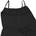 Elegant Milk Silk Ruched Twist Dresses Women Spaghetti Strap High Split Long Sleeveless Cocktail Party Wedding Guest Dress