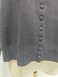 Casual Spliced Faux Fur Sweater for Women O Neck Long Sleeve Patchwork Single Breasted Knitted Cardigans Female New